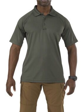5.11 Tactical Olive Green Short-Sleeve Polo